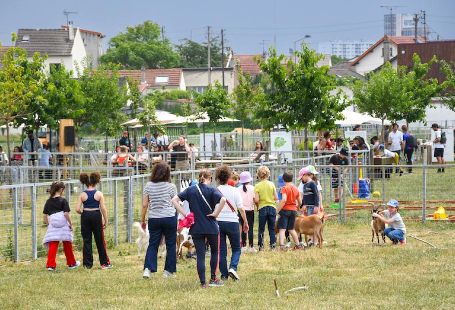 Visite à la ferme pédagogique de Saint Denis pour les écoles