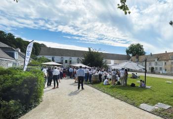 cour d'honneur de la ferme de gally