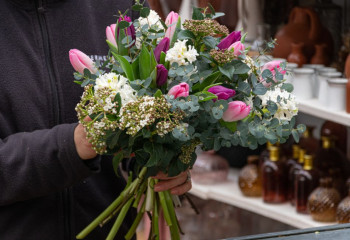 Atelier art floral pour adultes aux Fermes de Gally