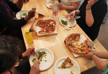 Atelier pizza artisanale à la ferme de gally de saint-denis
