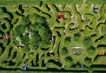 labyrinthe plein air gally yvelines
