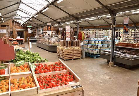 marché frais de fruits et légumes à la ferme à saint cyr l'école