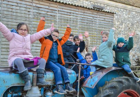 Anniversaire à la ferme de gally de Sartrouville pour les enfants