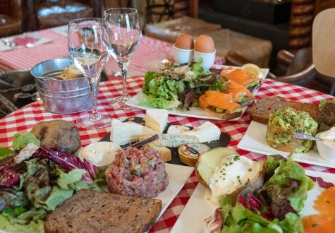 Diner au Café de Gally de Feucherolles