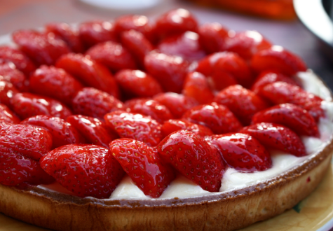 Tarte aux fraises