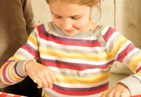 Atelier beurre pour enfant à la Ferme urbaine de Saint Denis