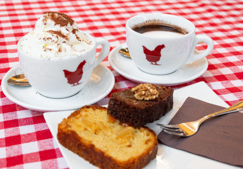 Un gouter à la grange des ateliers de Gally